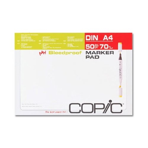 Copic Paper Bleed-proof Alcohol Marker Pad 50 Sheets Size A4